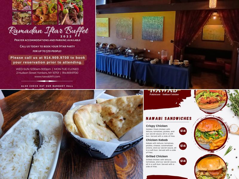 Nawab Pakistani Indian Cuisine Menu