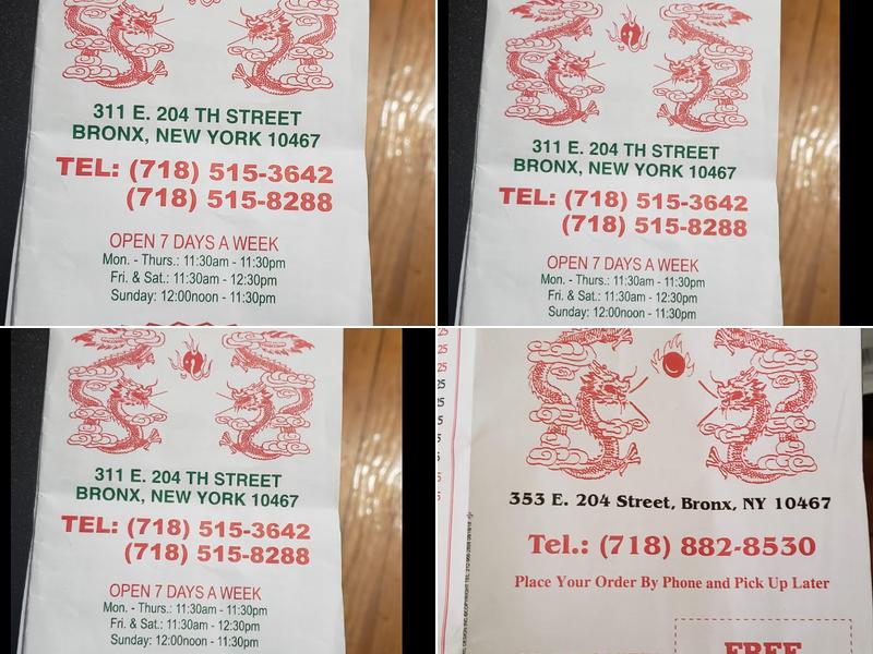 Kam Man Chinese Kitchen Menu