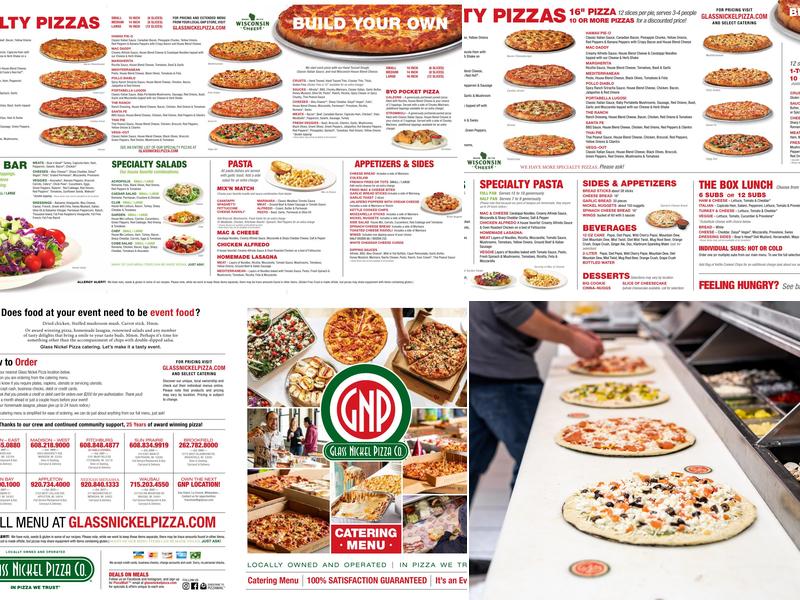 Glass Nickel Pizza Co. – Sun Prairie Menu