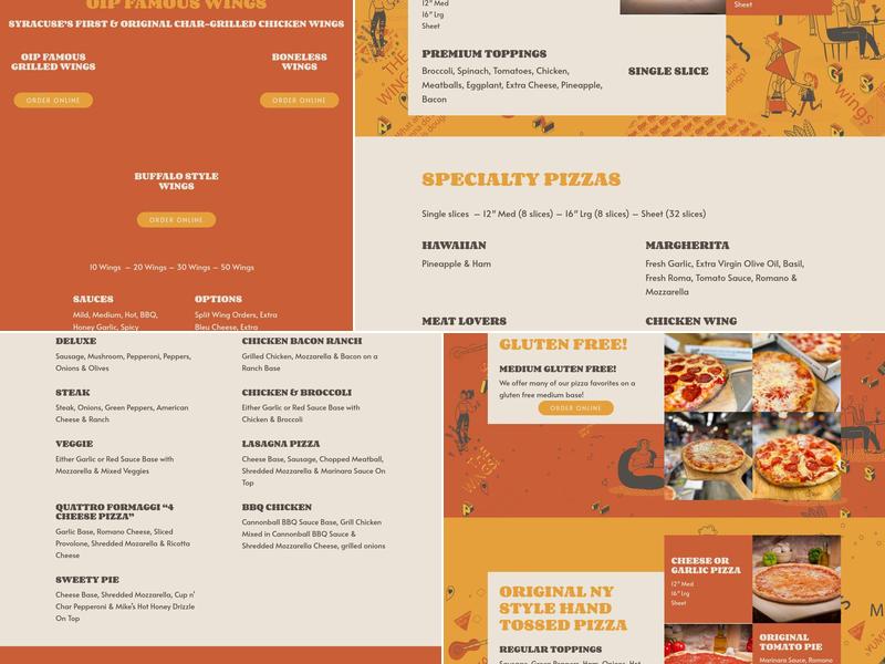 OIP-Original Italian Pizza Menu