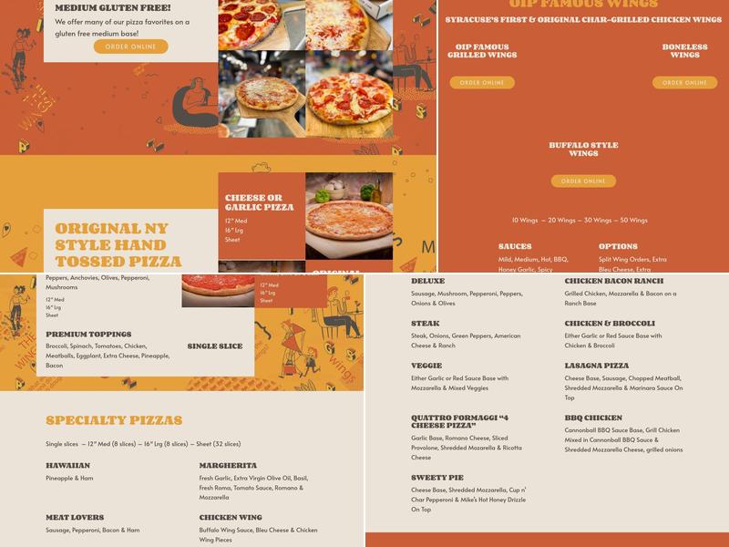 OIP-Original Italian Pizza Menu