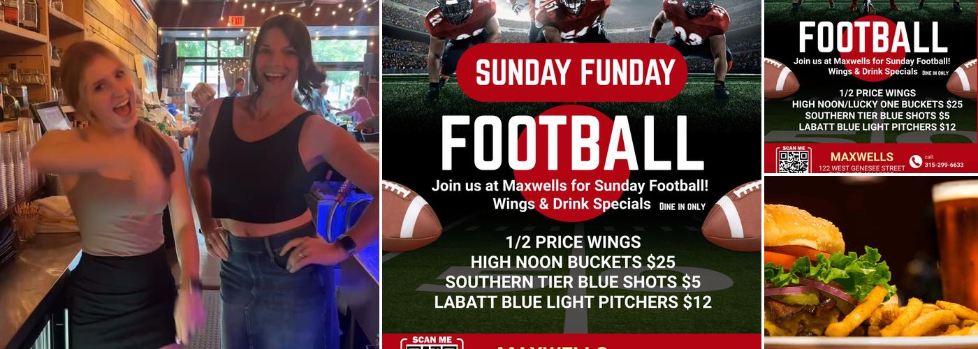 Maxwells Menu