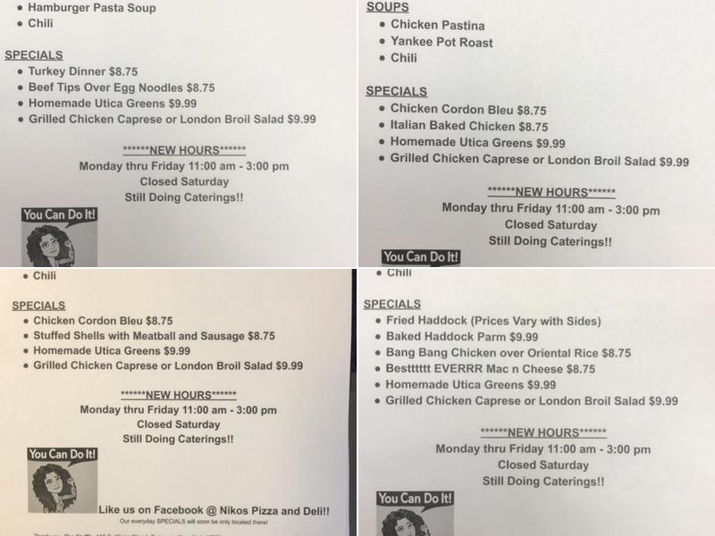 Nikos Menu