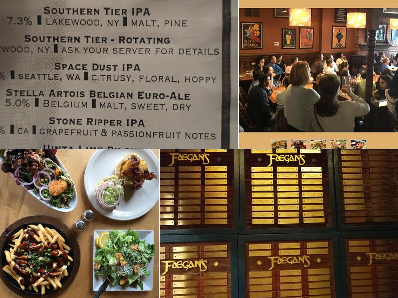 Faegan's Cafe & Pub Menu