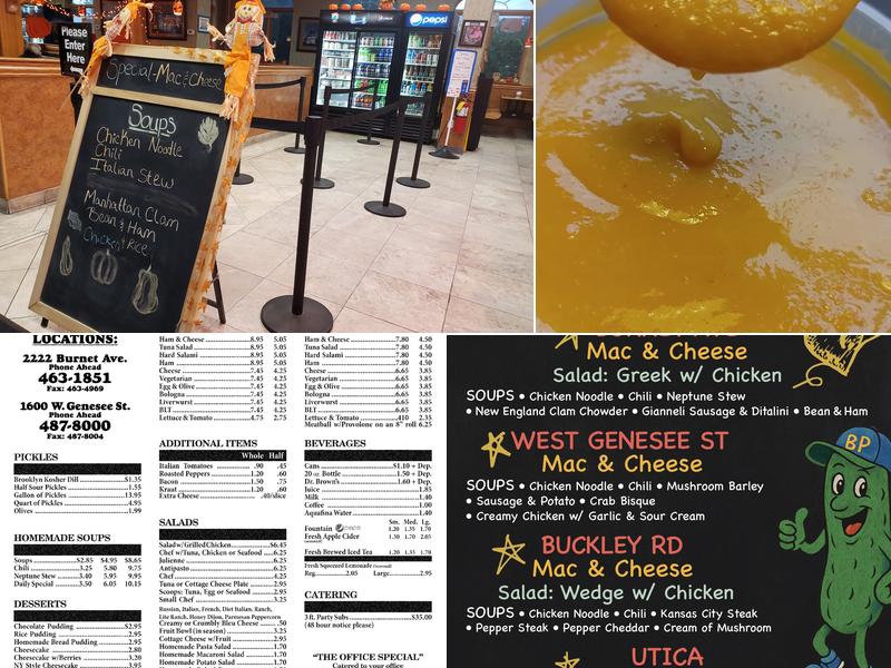 Brooklyn Pickle West Menu