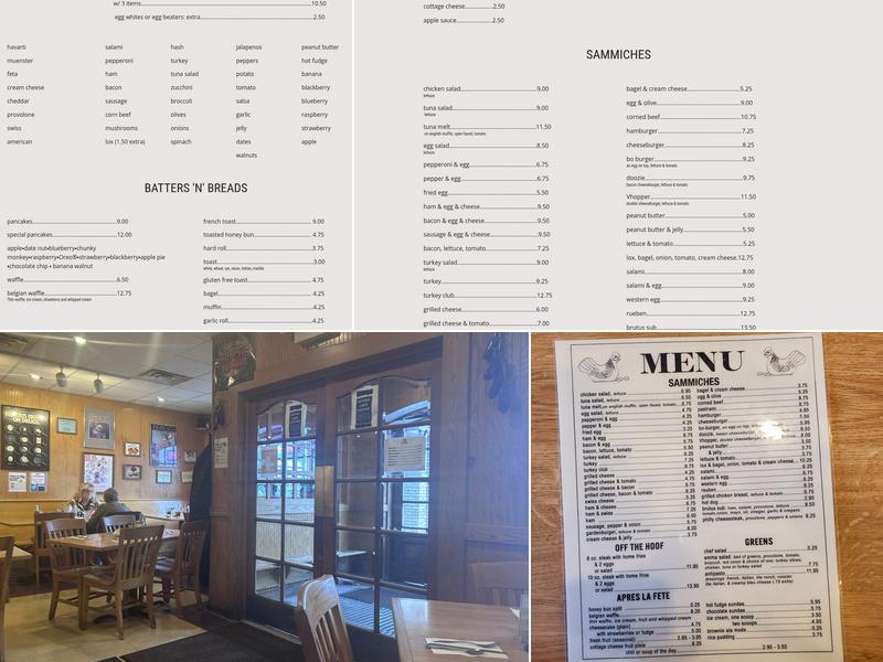 All Night Eggplant Menu