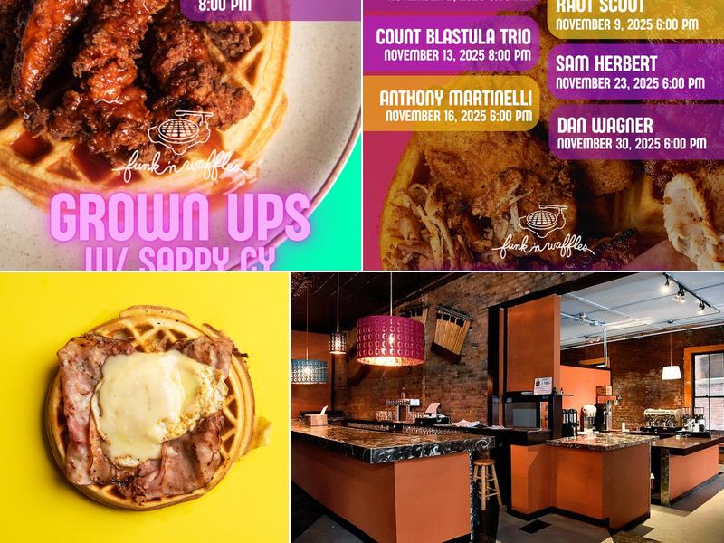 Funk 'n Waffles 307-13 S Clinton St, Syracuse