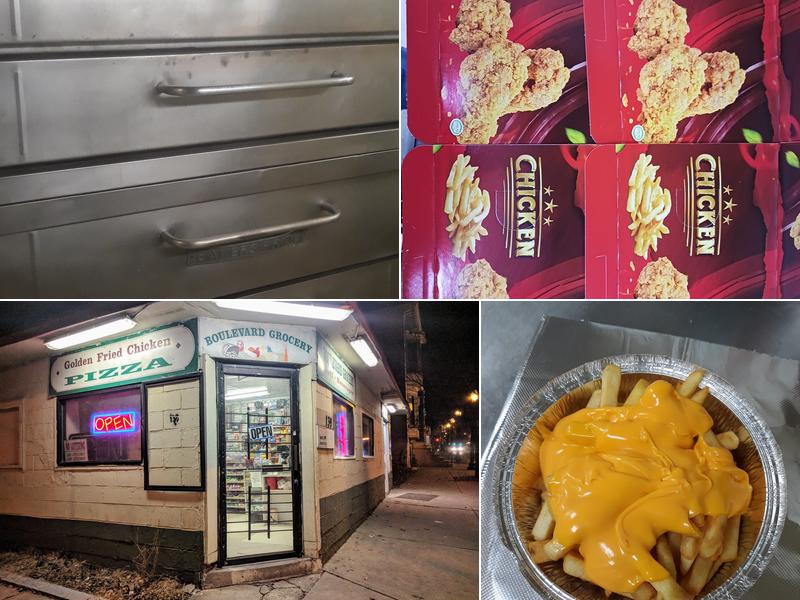 Golden Fried Chicken & Pizza