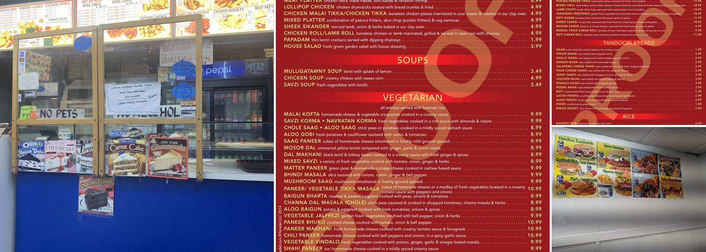 Crown Fried Chicken & Pizza Menu