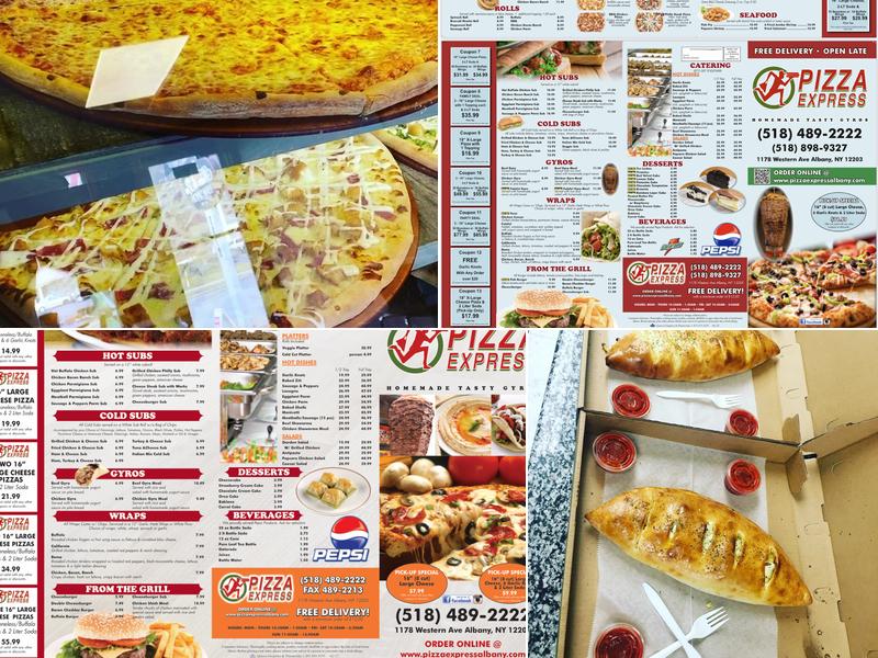 Pizza Express Menu