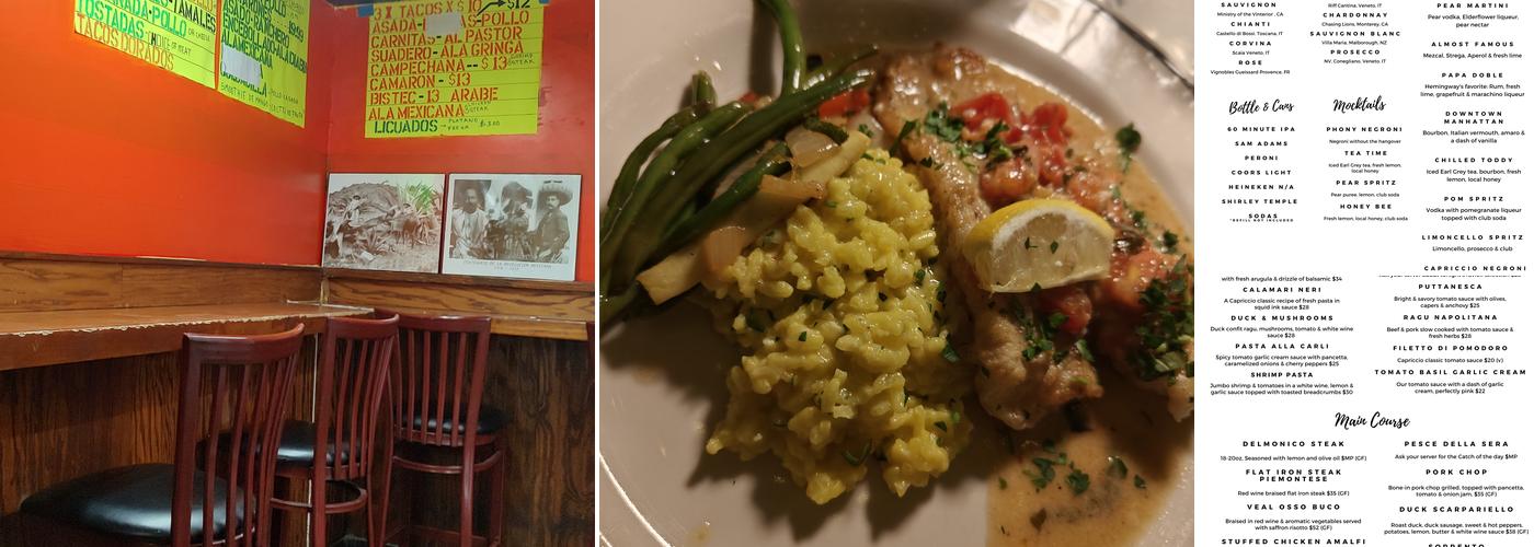 Café Capriccio Menu