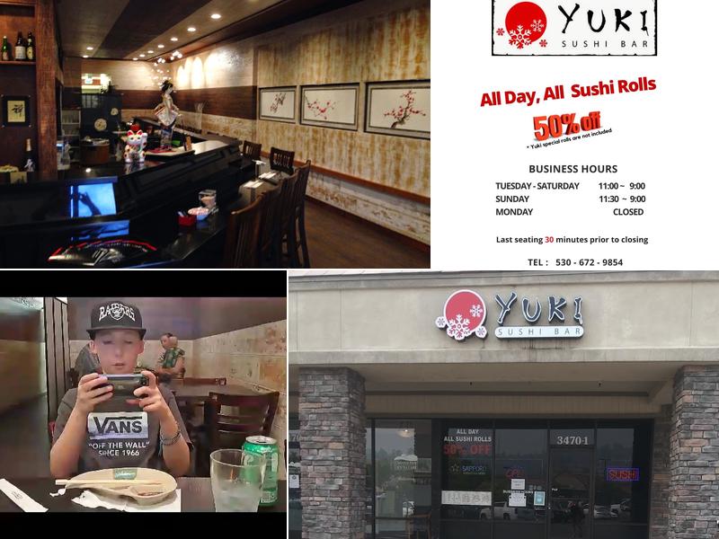 Yuki Sushi 3470 Palmer Dr #1, Cameron Park