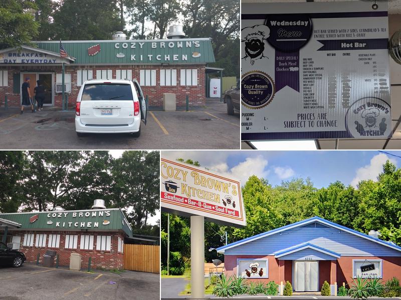 Cozy Brown's Kitchen