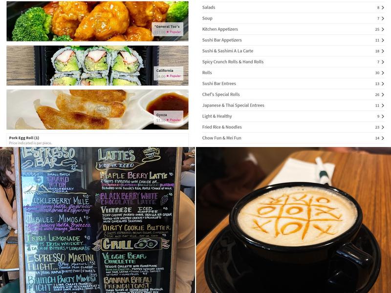 Manory's Menu