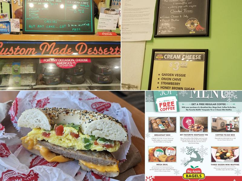 Big Apple Bagels Menu