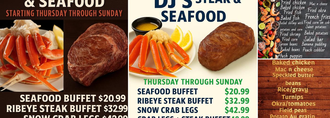 JR's Catfish House Menu