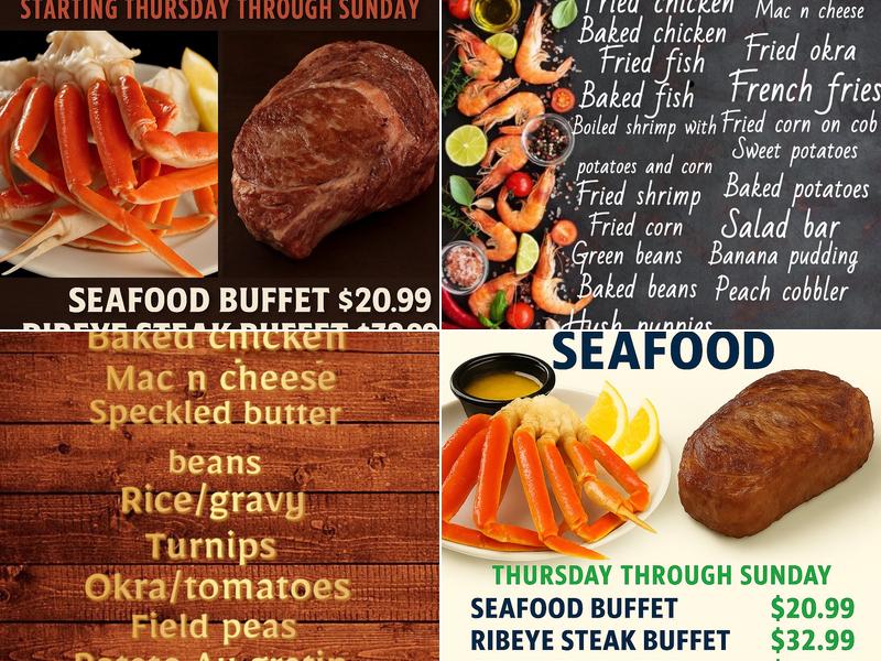 JR's Catfish House Menu