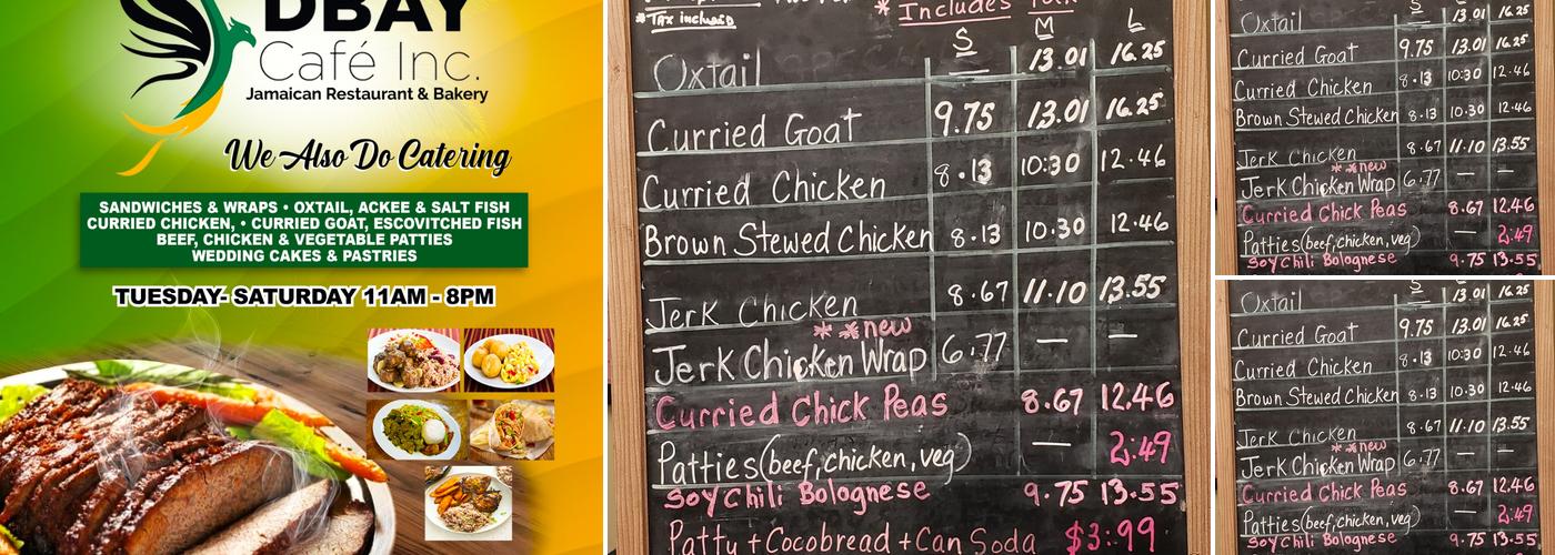 D'Bay Cafe, Inc Menu