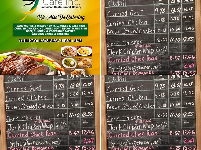 D'Bay Cafe, Inc Menu