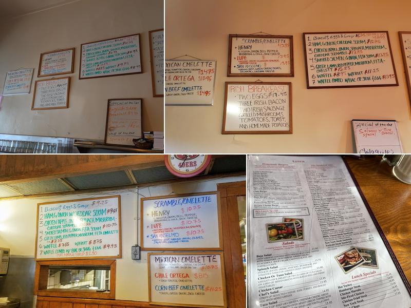 Lundy's Home Cooking Menu