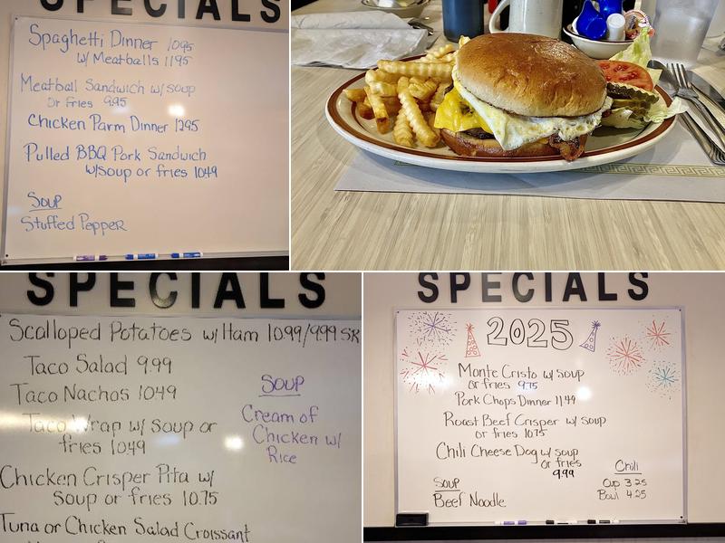 Main Street Family Restaurant Menu