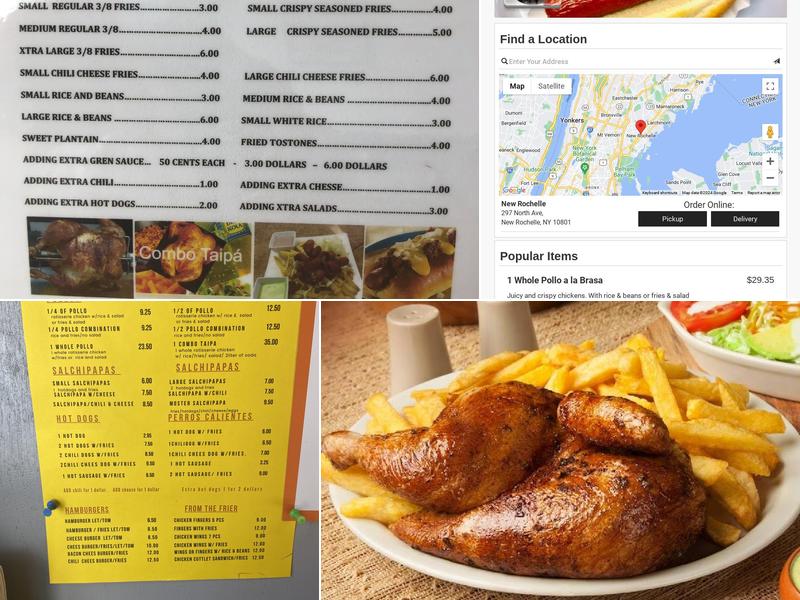 Chili Dog Restaurant Menu