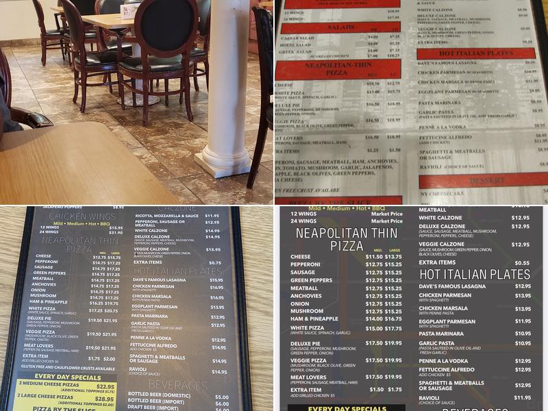 Qorri's Restaurant Menu