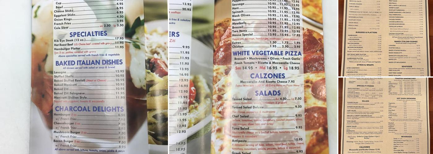 Alexander's Menu