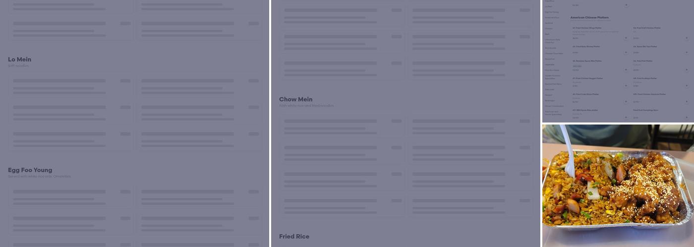 New Golden Fountain Menu