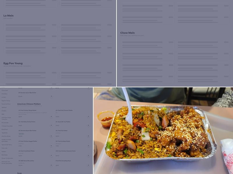 New Golden Fountain Menu