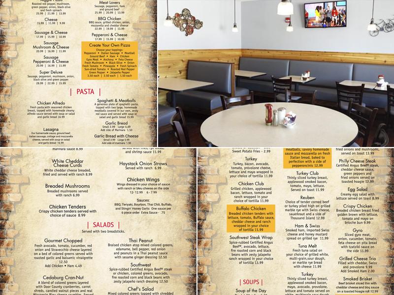 Jim's Grille Menu