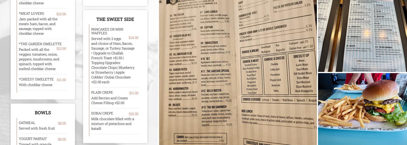 Dockside Deli Menu