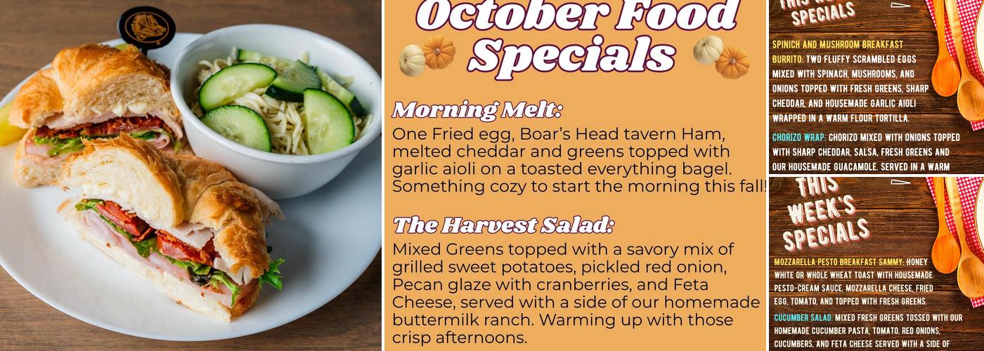 Java Dock Cafe' Menu