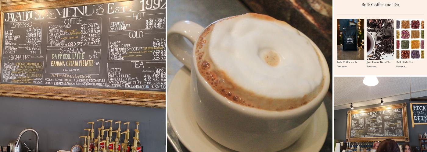 Java House (Cedarburg) Menu