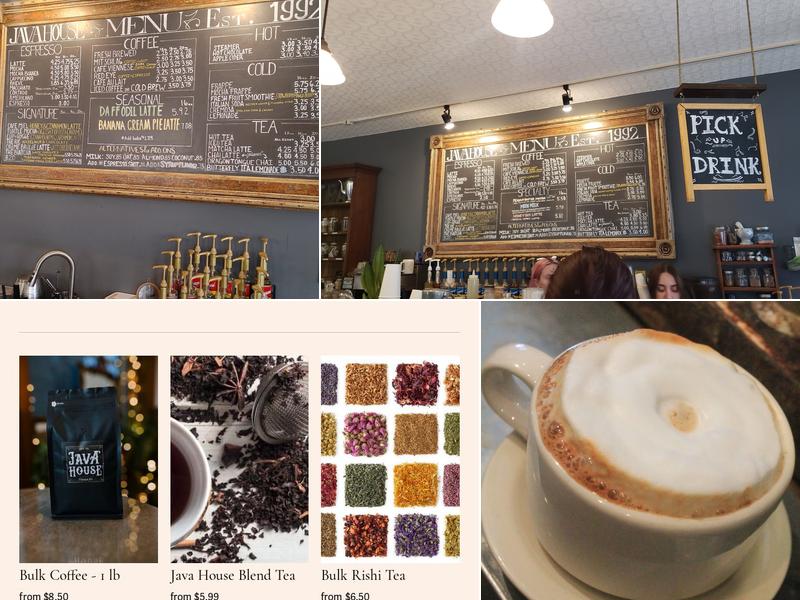 Java House (Cedarburg) Menu