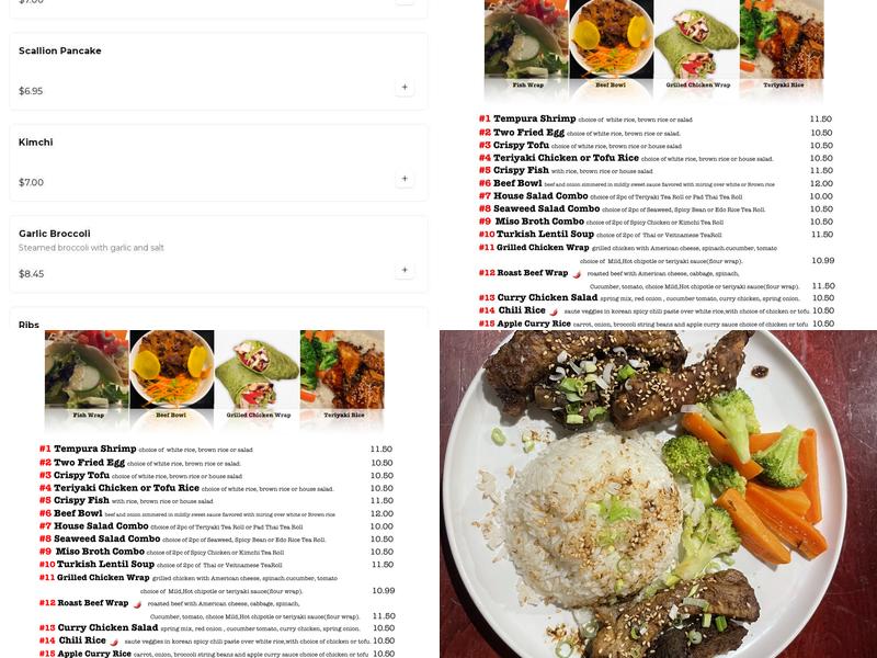 Fresh Side Menu