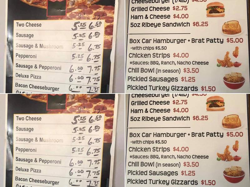 R & R Bar & Grill Menu