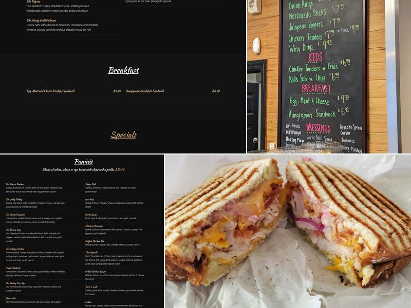 Brown Bag Sub Shoppe 2 Menu