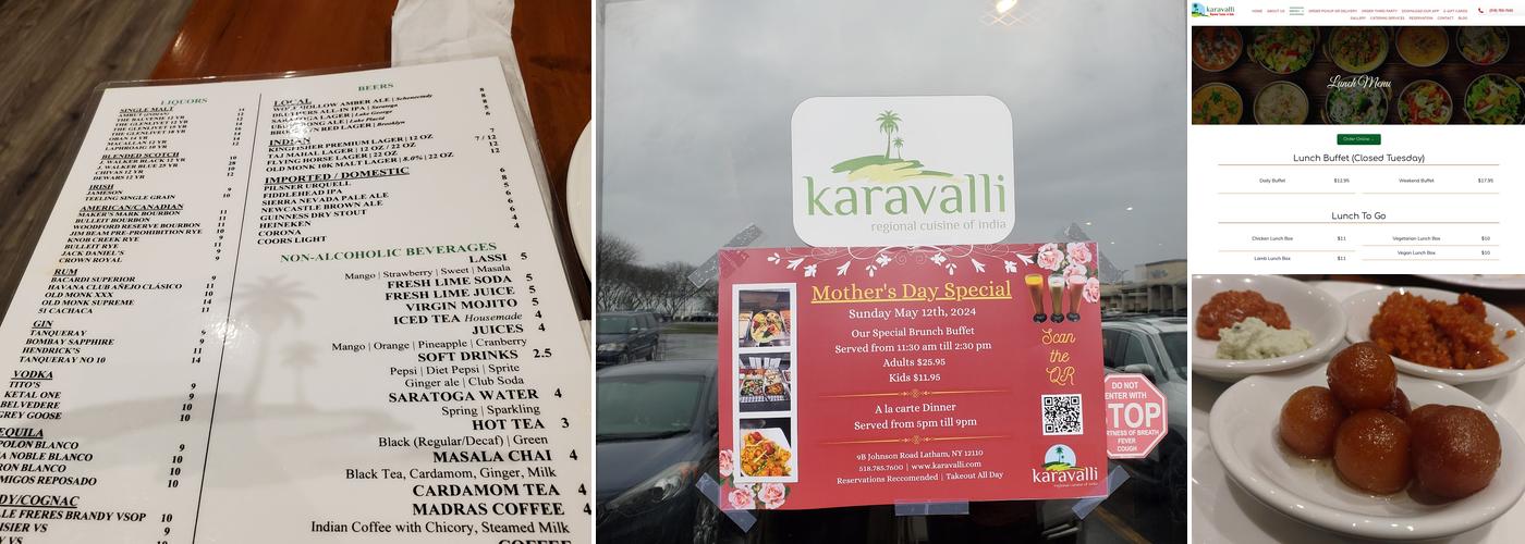 Karavalli Menu