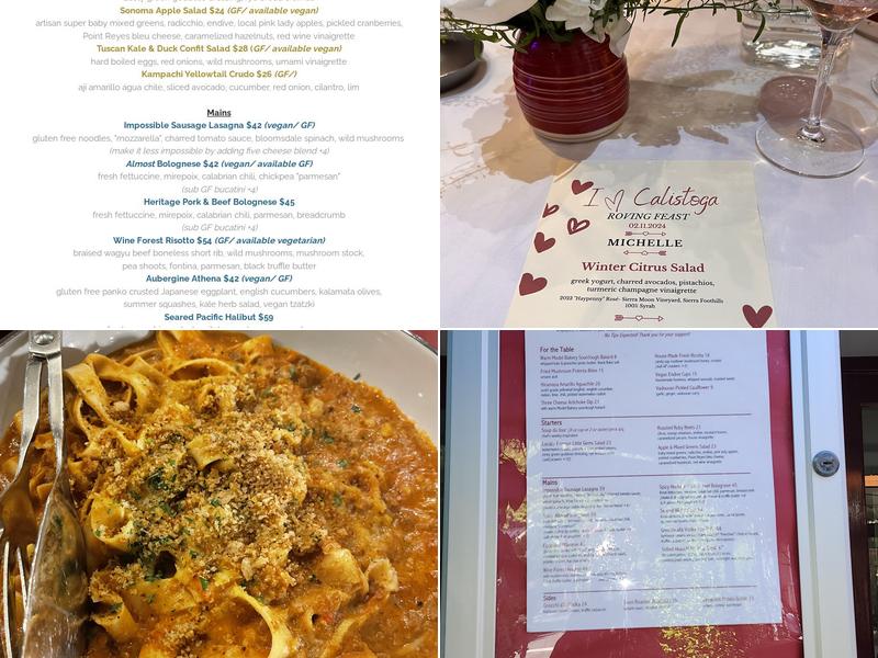 Lovina Menu