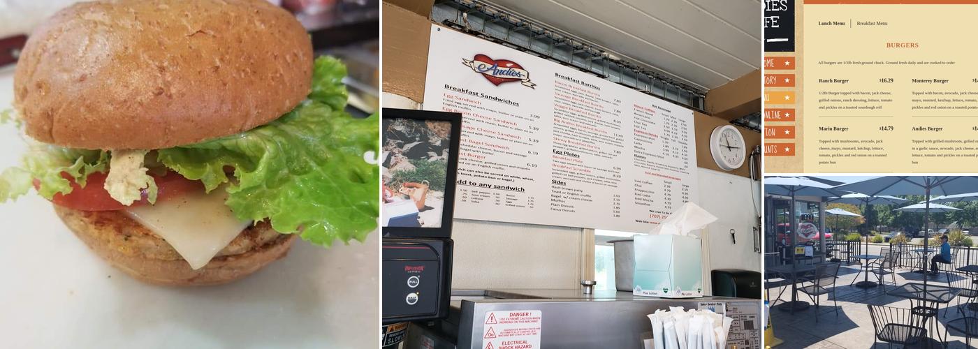 Andie's Café Menu