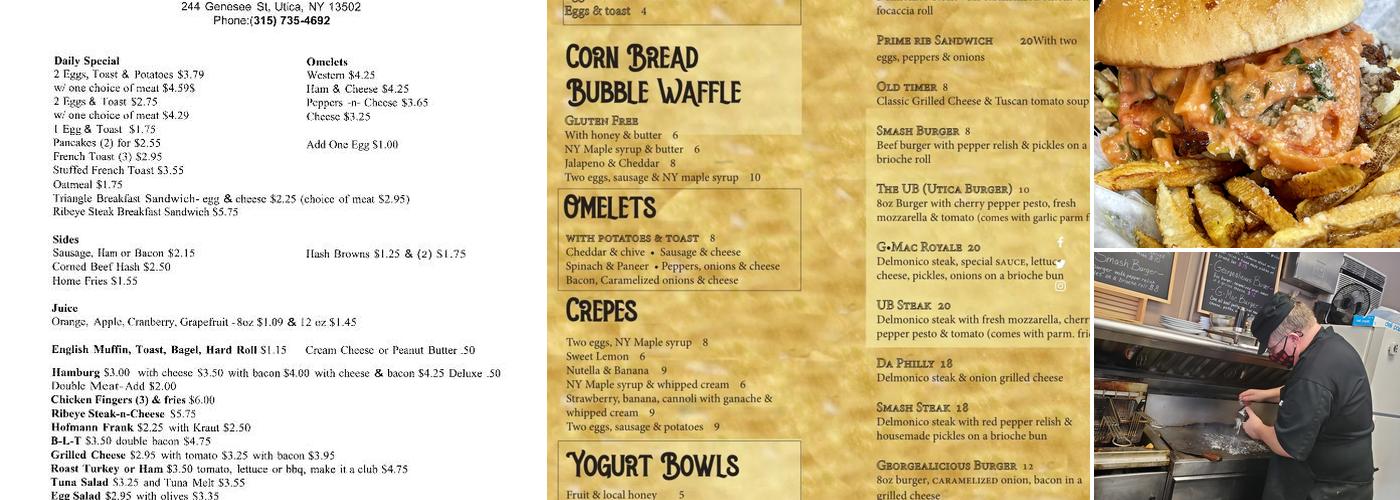 Golden's Menu