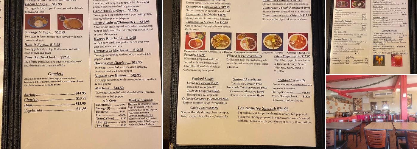 Sabor Salinas Menu