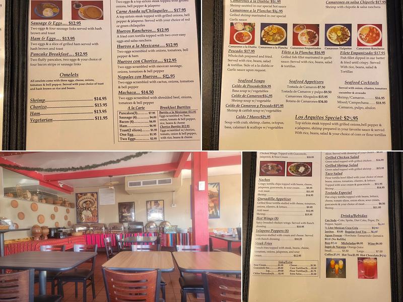 Sabor Salinas Menu