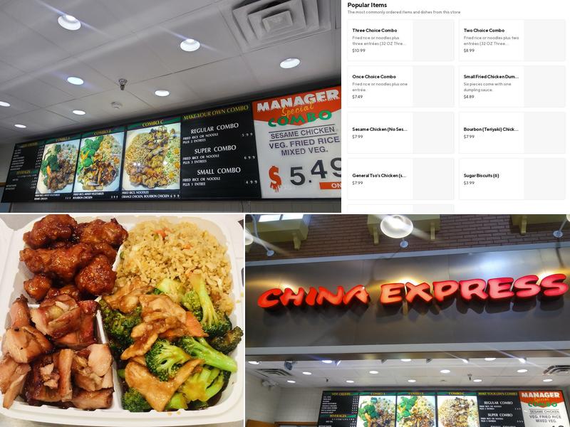 China Express Menu