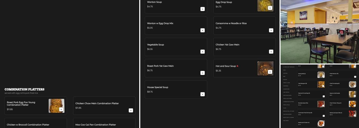 BORUNDA ASIAN BUFFET Menu