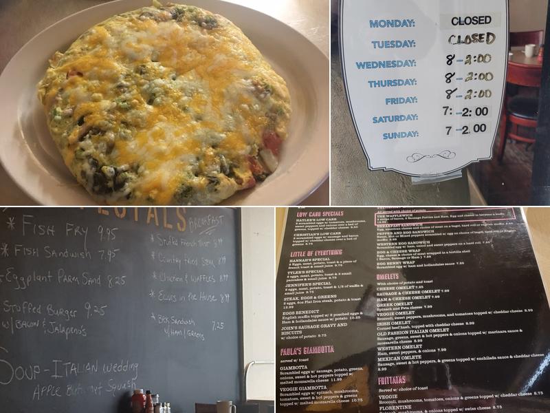 Craylee's Menu