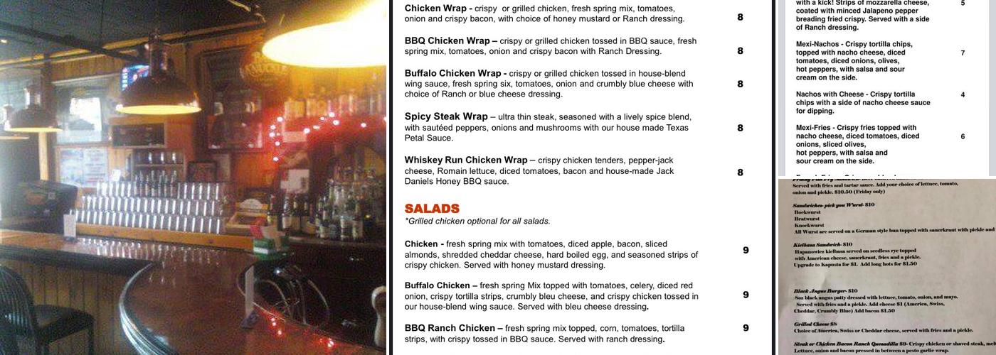 Varick Bar & Grill Menu