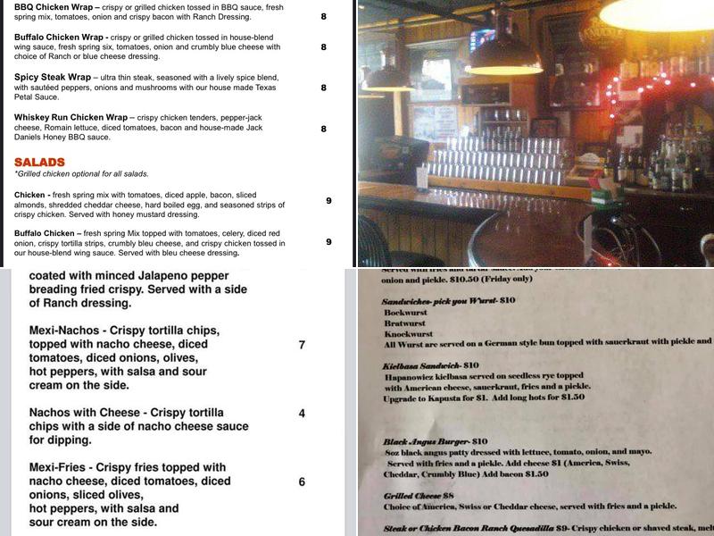 Varick Bar & Grill Menu