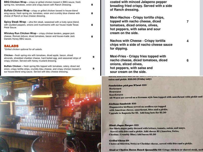 Varick Bar & Grill Menu